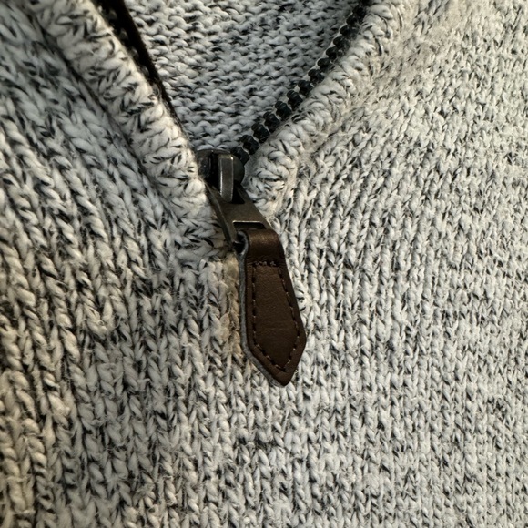 Men’s Chaps pull over, quarter-zip, sweater ~ Size L - Picture 4 of 7